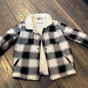 Old Navy Sherpa line flannel. 3T.